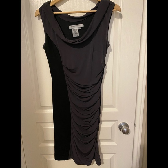 Black, Grey Dress (Maggy Longdon for Melanie Lyne) - Picture 1 of 1